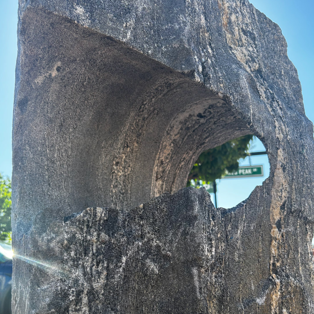 Jagged Hole sculpture